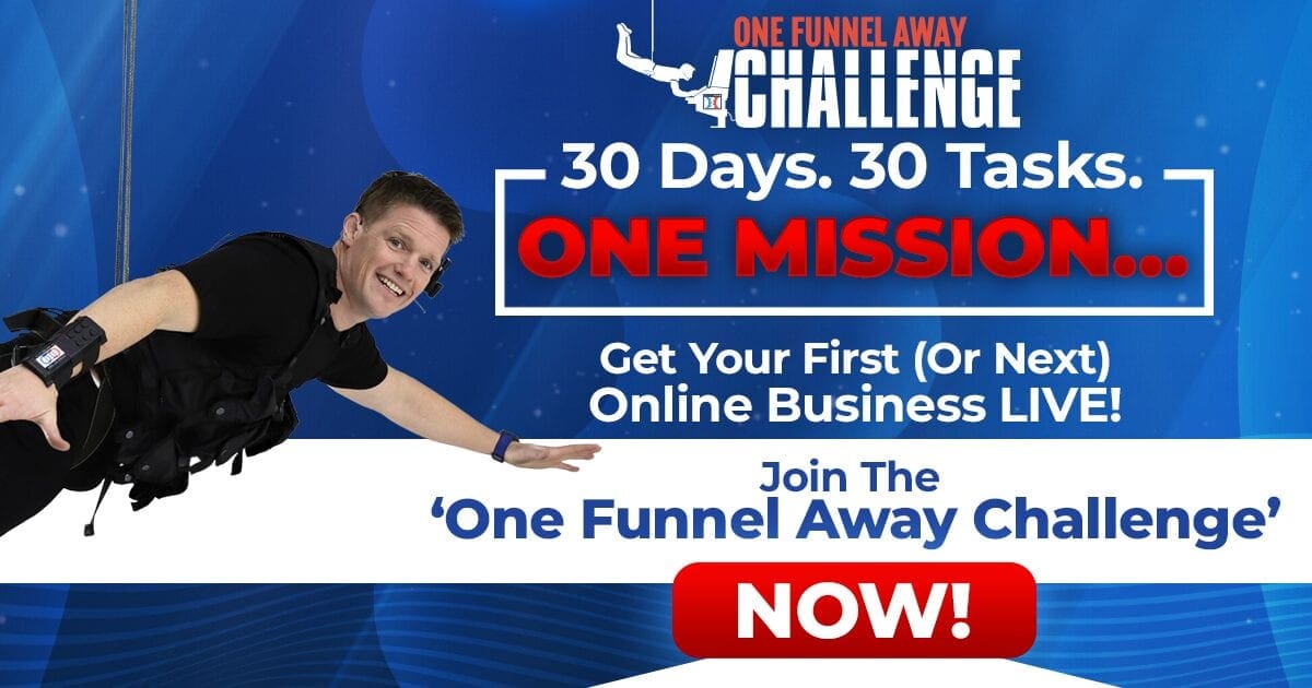 One Funnel Away Challenge