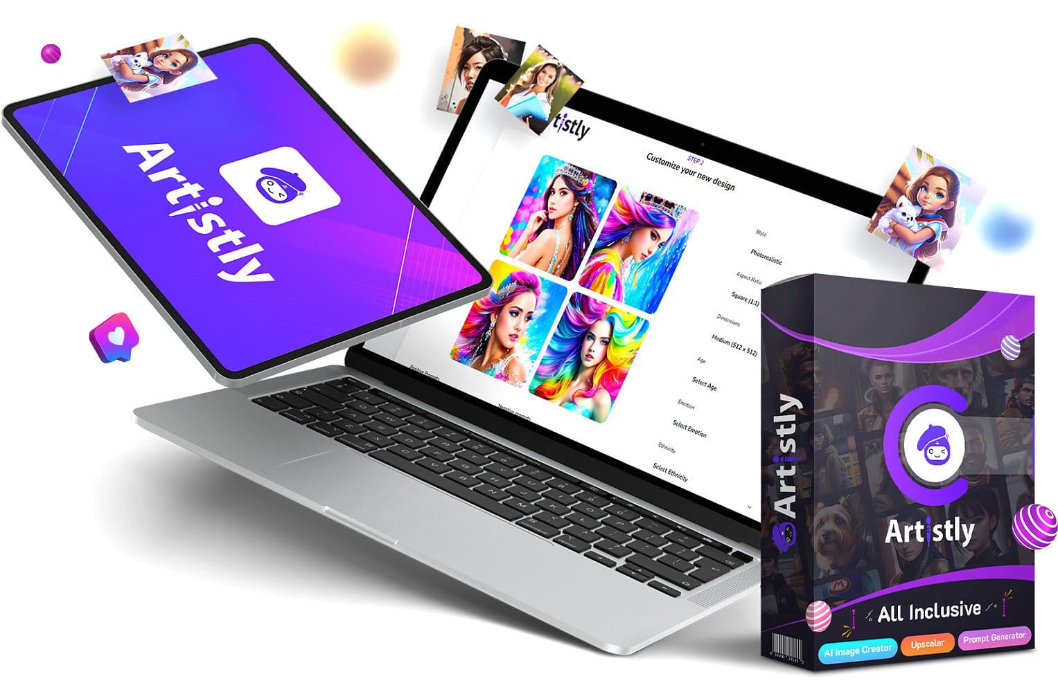 Artistly promo image