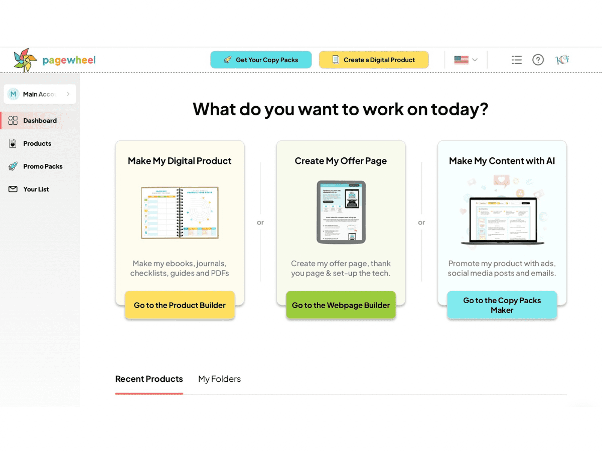 Pagewheel Options Screenshot