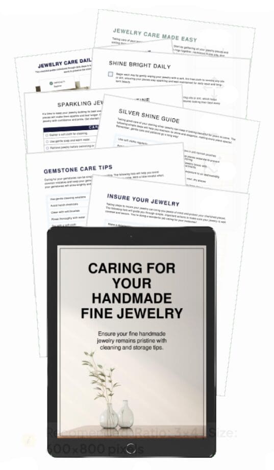 Jewelry lead magnet caring for your find jewelry
