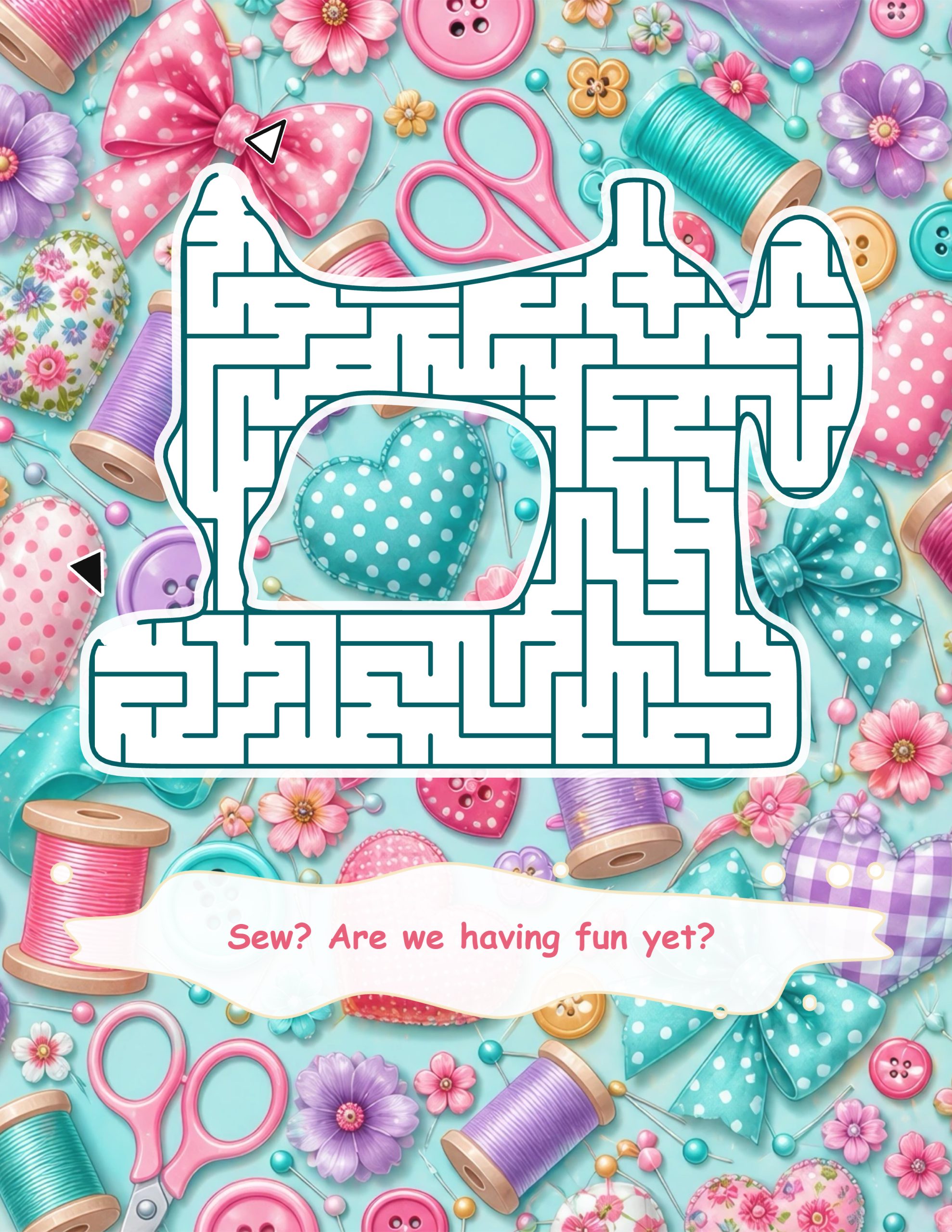 sample maze from Tangent Maze Studio